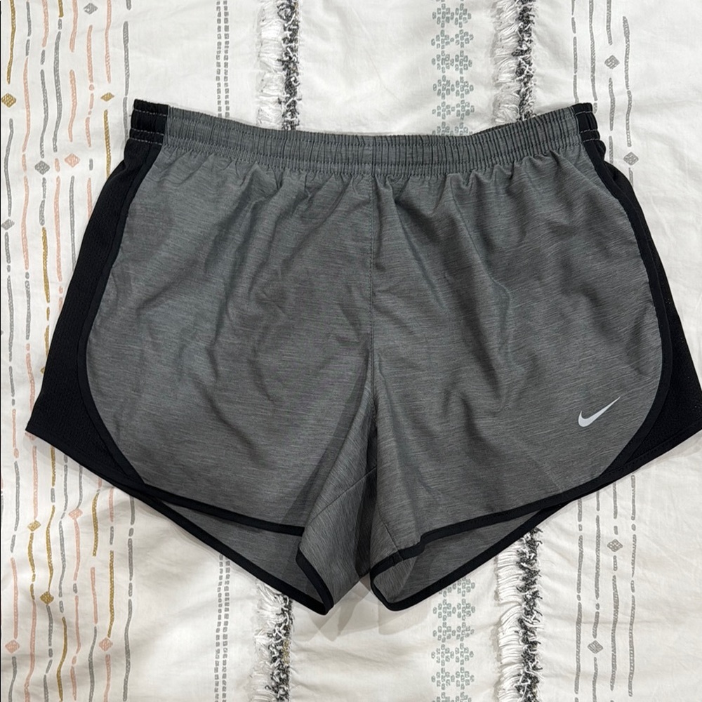 Nike Girls Gray Running Shorts